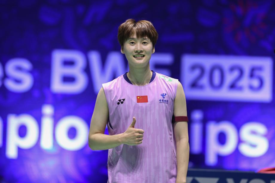 [图]陈雨菲2-1战胜米娅 晋级羽毛球世锦赛女单16强